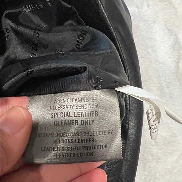 Wilsons Leather Pelle Studio Women's Sleek Black Leather Jacket Sz XL - Picture 6 of 10